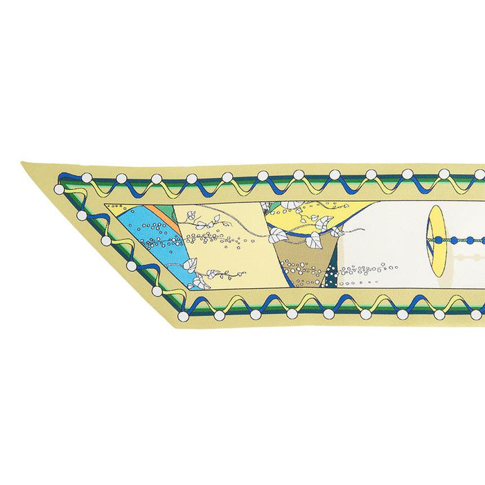Tory Burch Silk Scarf Navy Scarf