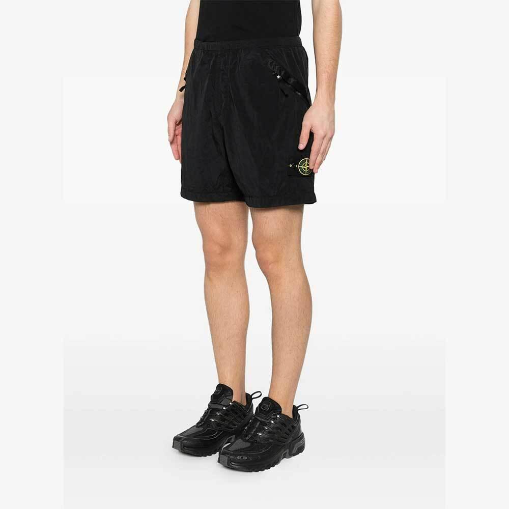 STONE ISLAND Nylon Metal Shorts Black Men’s Shorts L100008