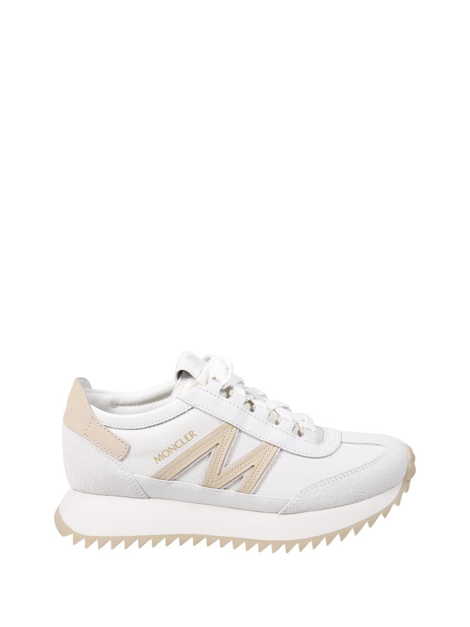 Moncler Leather Low-Top Sneakers White Women’s