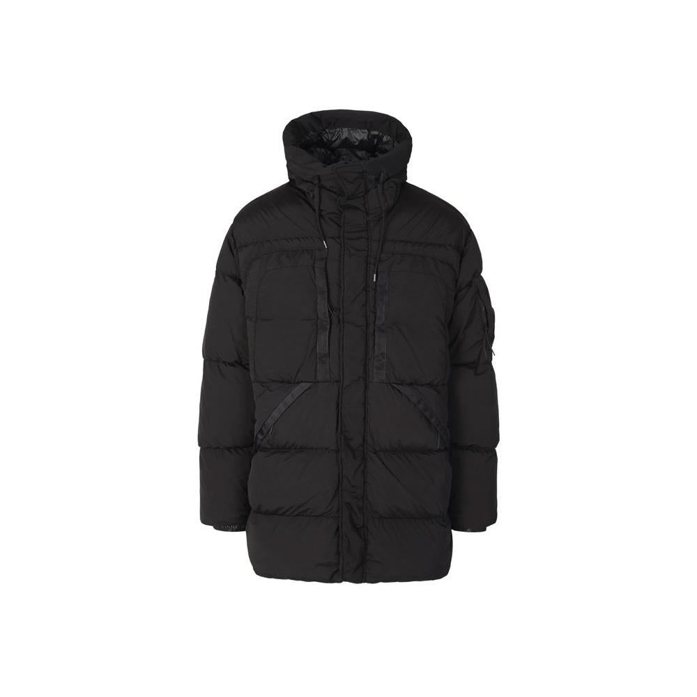 CP Company NYCRA-R Lens Badge Down Puffer Jacket 17CMOW173A 005864G 999