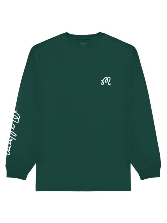 malbon Long Sleeve Sweatshirt for Men M9401FST FOREST DOM
