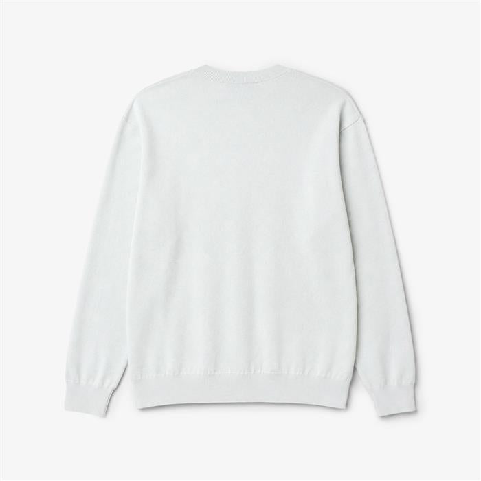 Maison Kitsune Fox Head Intarsia Unisex Crewneck Knit Sweater