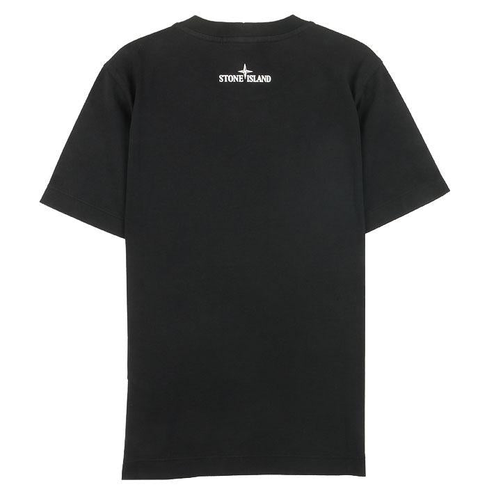 STONE ISLAND Junior Basketball T-Shirt Black 781621070 V0029