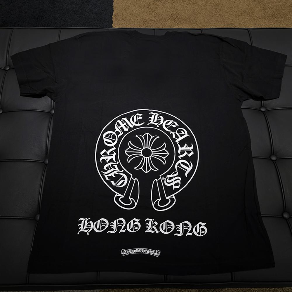 Chrome Hearts Horseshoe Logo Pocket Short Sleeve T-Shirt Black