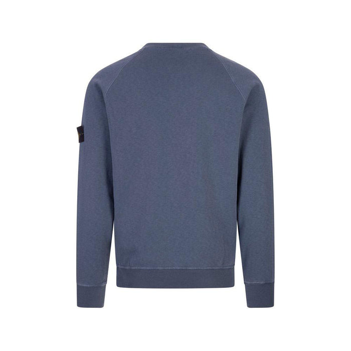 STONE ISLAND Marl Fleece Regular Fit Sweatshirt for Men