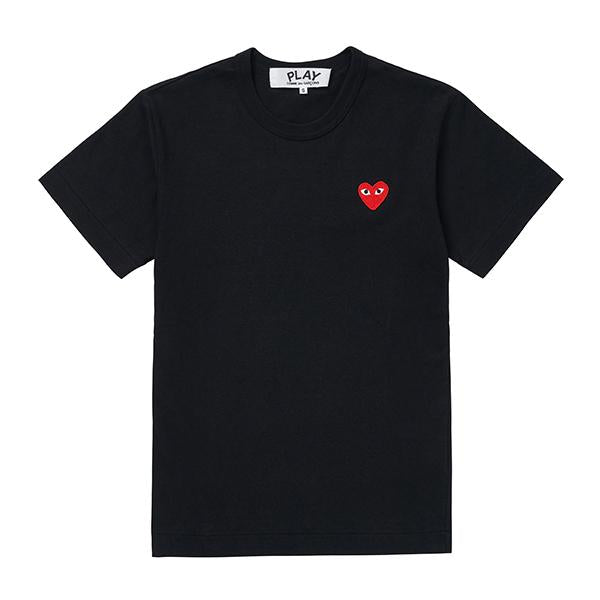 Comme des Garcons Red Heart Short Sleeve T-Shirt for Men P1T108 1
