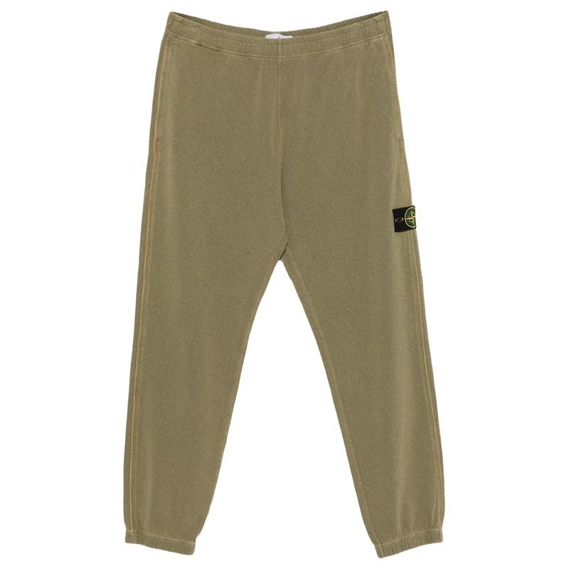 STONE ISLAND Malfile Fleece Jogger Pants Men Gray