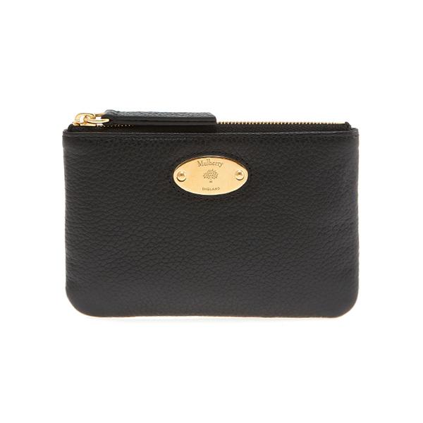 Mulberry Black Leather Women’s Card Holder Wallet