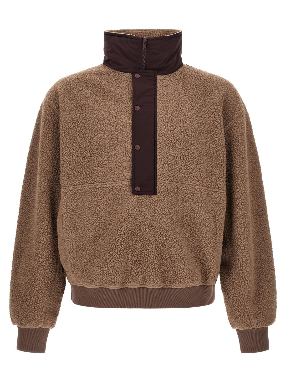 Entire Studios Black Cotton Crewneck Sweatshirt