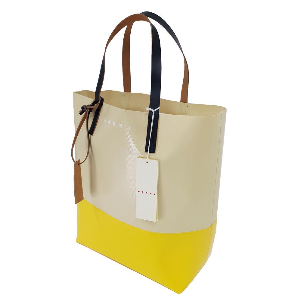 Marni Tribeca Two-Tone Men's Tote Bag SHMQ0037A0P3572