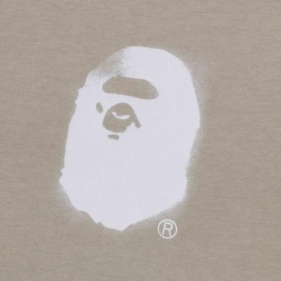 BAPE Olive Drab Short Sleeve T-Shirt 001CSL301307 M