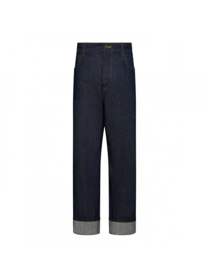 THOM BROWNE Men's Selvedge Denim 5-Pocket Jeans