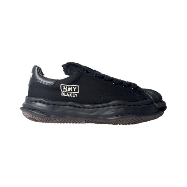 Maison Mihara Yasuhiro Black Canvas Blakey Low Top OG Sole Sneakers