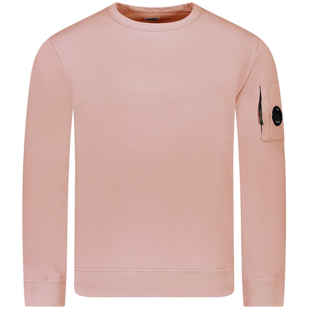 CP Company Pink Lens Patch Sweatshirt for Men 18CMSS019A 002246G 520