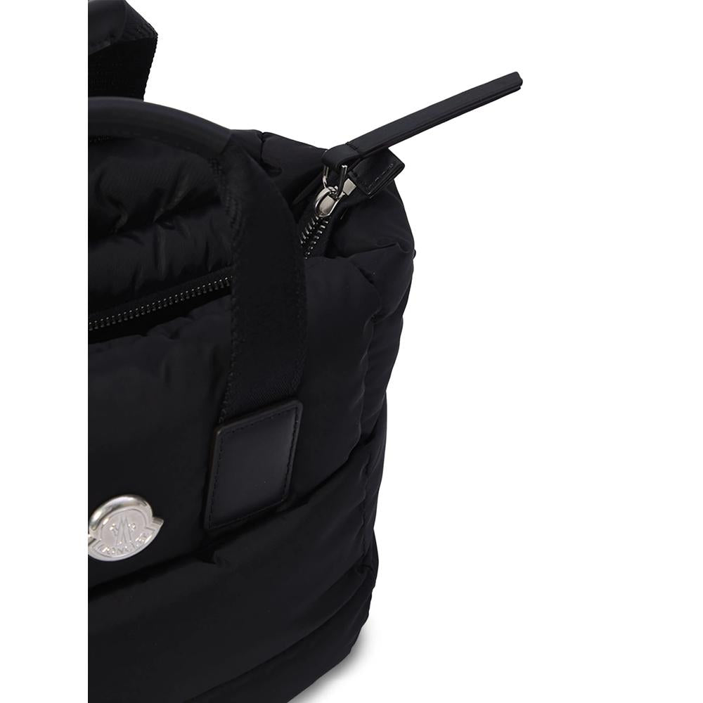 Moncler Black Nylon Tote Bag