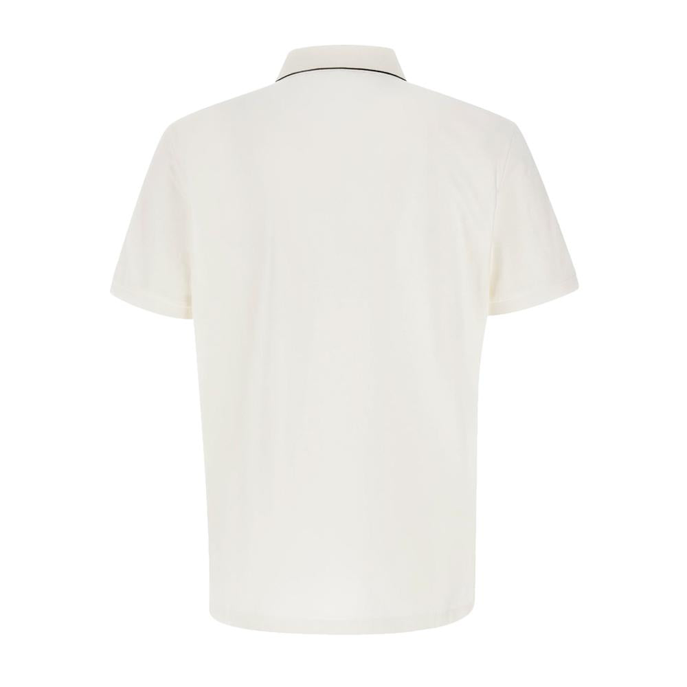 CP Company Logo Line Polo Shirt White Men’s Tee