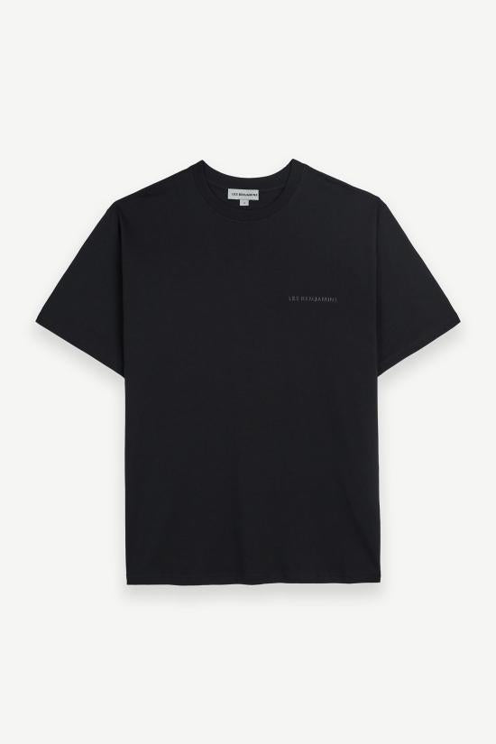 Les Benjamins Short Sleeve T-Shirt for Men LEBM251MRTS044BK BLACK DOM