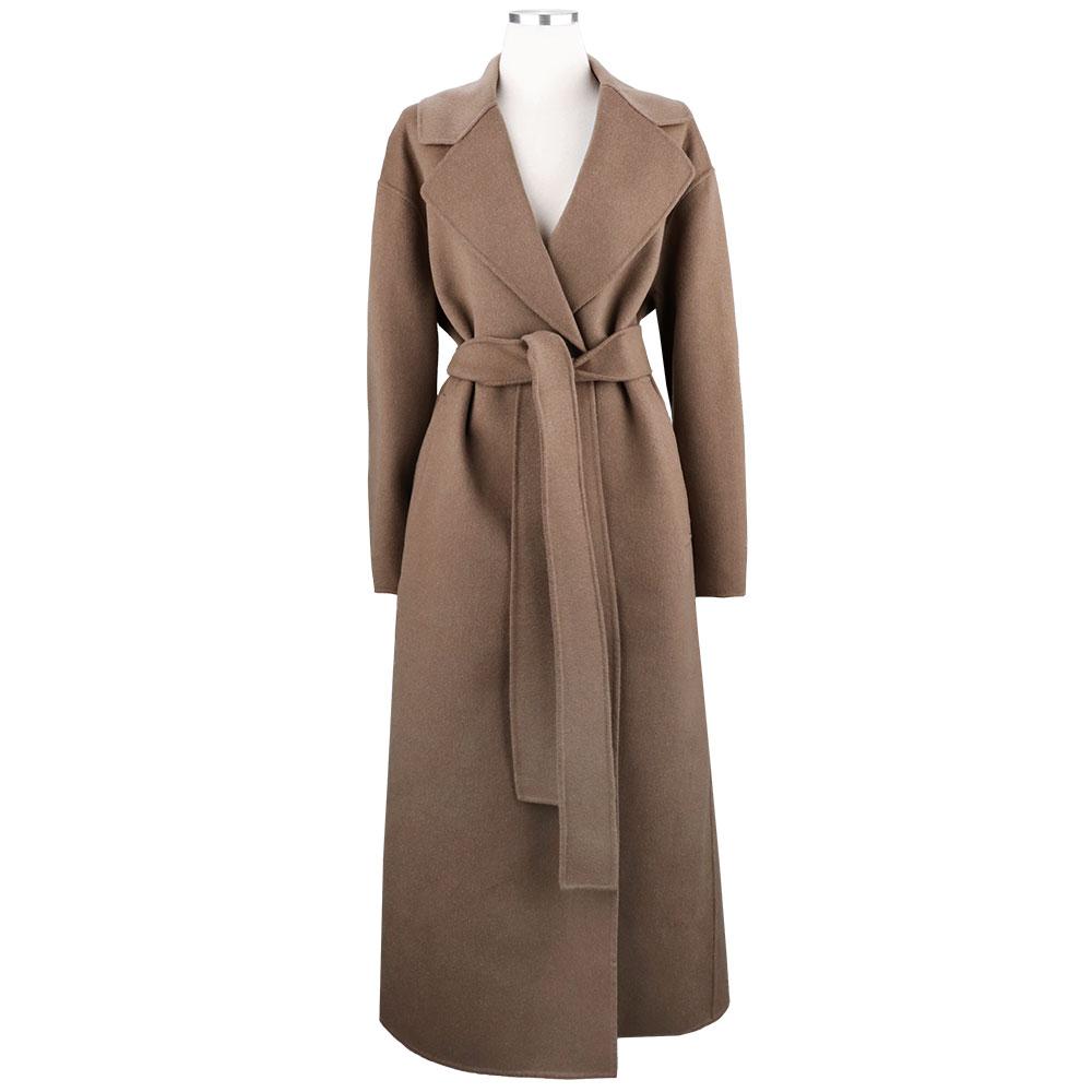 Max Mara Habi Wool Coat Camel 2619011091600 098