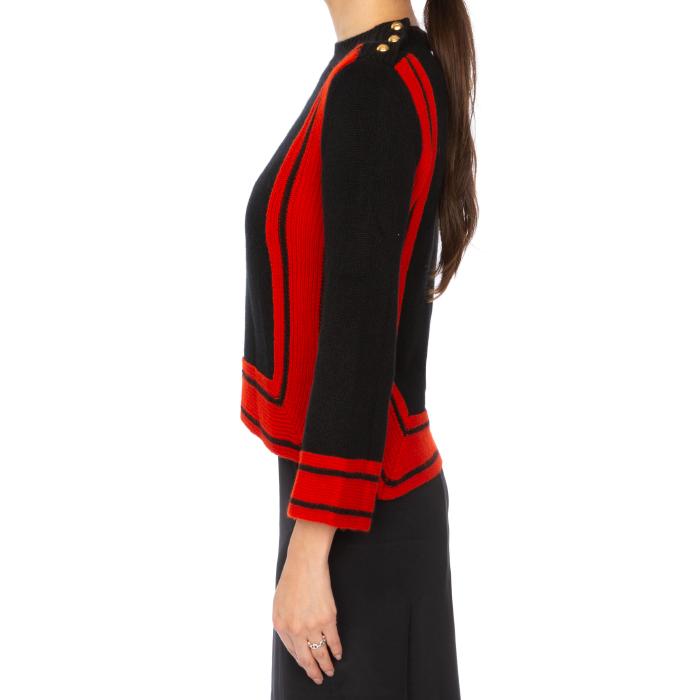 Alexander Mcqueen Women’s Cashmere Oversized Crewneck Knit Sweater WM1 439003