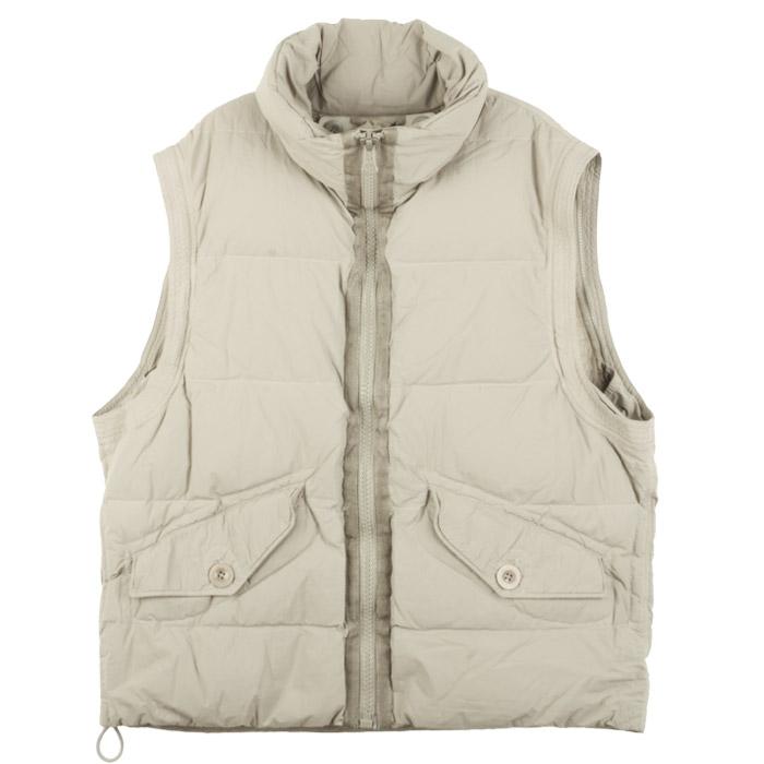 Ten C Men's Austral Taupe Detachable Down Puffer Jacket 23CTCUC03038