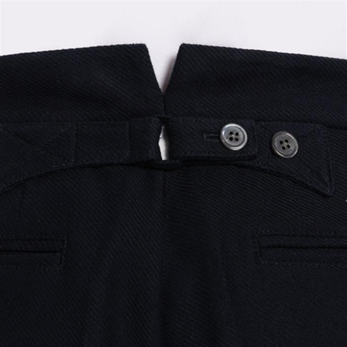 THOM BROWNE 4-Bar Cotton Bermuda Shorts Navy Men’s Shorts