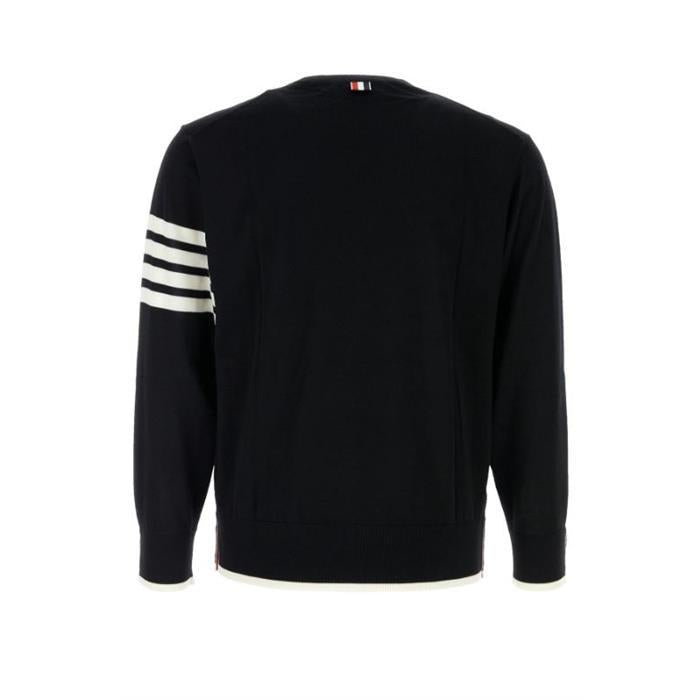 THOM BROWNE Crewneck Knit Sweatshirt Tee for Men MKA002D Y1014 001