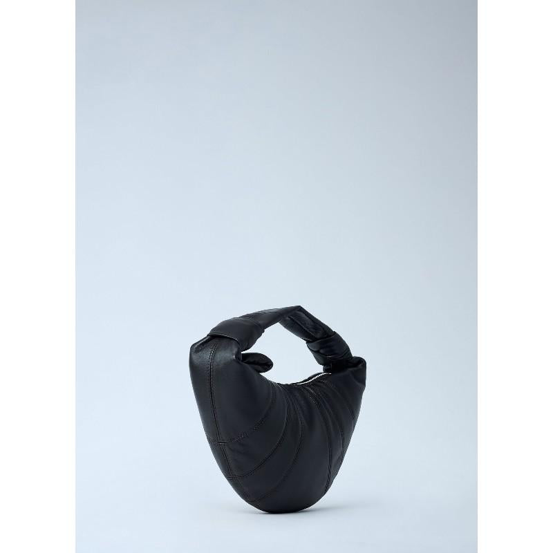 Lemaire Dark Chocolate Mini Fortune Croissant Pouch Bag