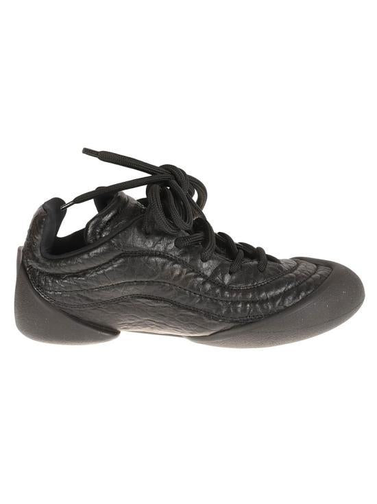 Alexander Mcqueen Flexion Leather Low-Top Sneakers Black 807874 WHABE 1000