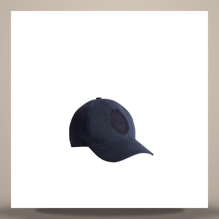 DIOR Navy Blue Cotton D-Player Medalion Cap CPC00190ECOT C540