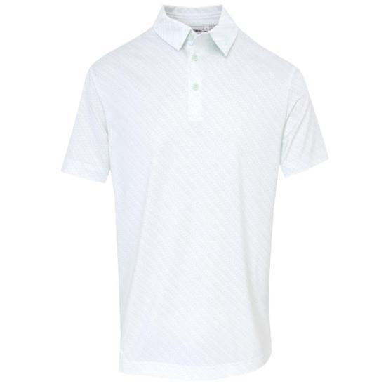 J LINDEBERG Men's Polo Shirt GMJT15427O635 FLIGHT BRIDGE WHITE SKY S DOM