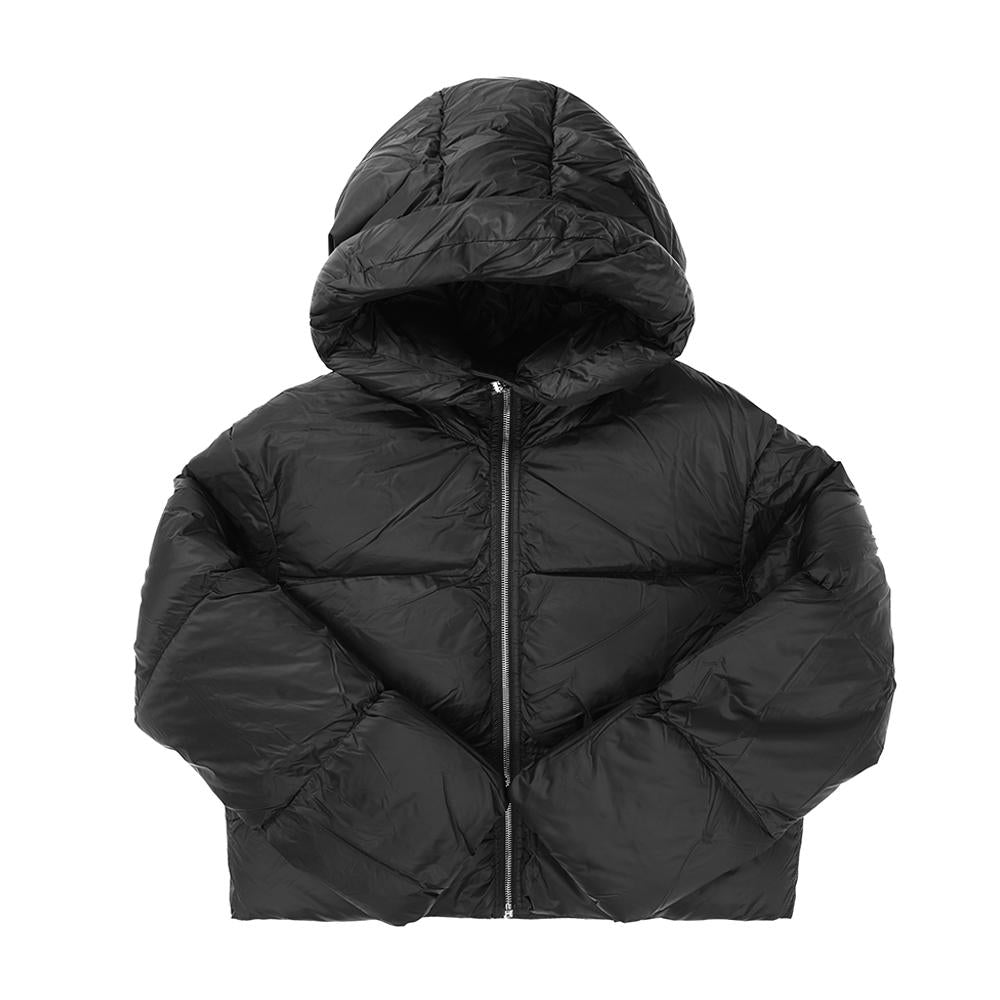 IENKI IENKI Black Cropped Kenny Leon Down Puffer Jacket Women