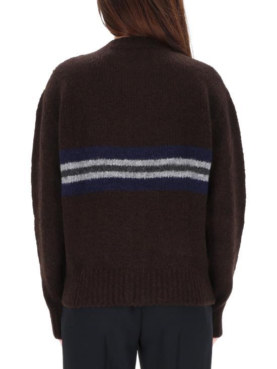 Paloma Wool Paneled Zip Knit Cardigan for Women VJ9006323 BROWN DOM