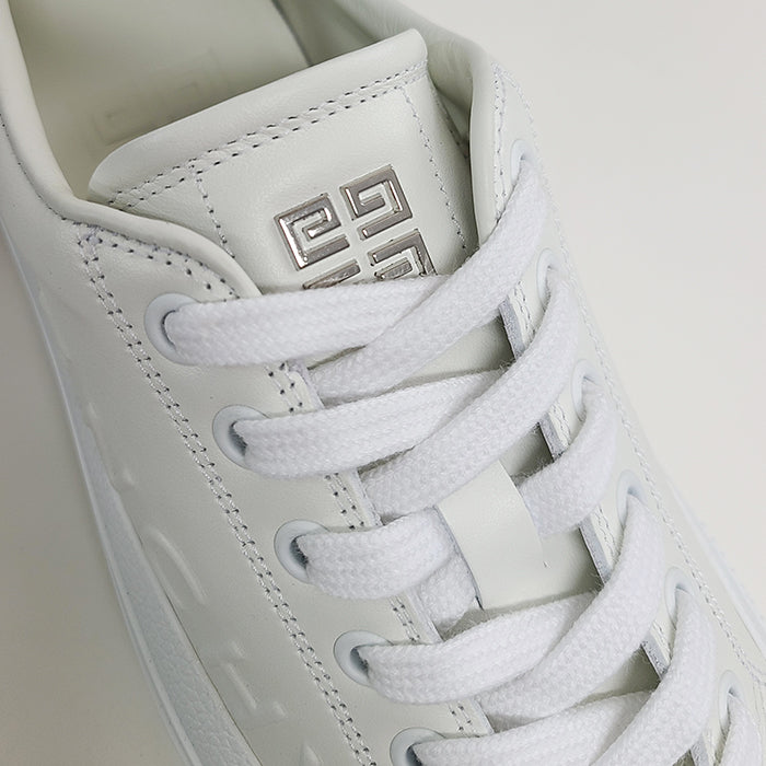 GIVENCHY City Sports Men's Low-Top Sneakers White Leather