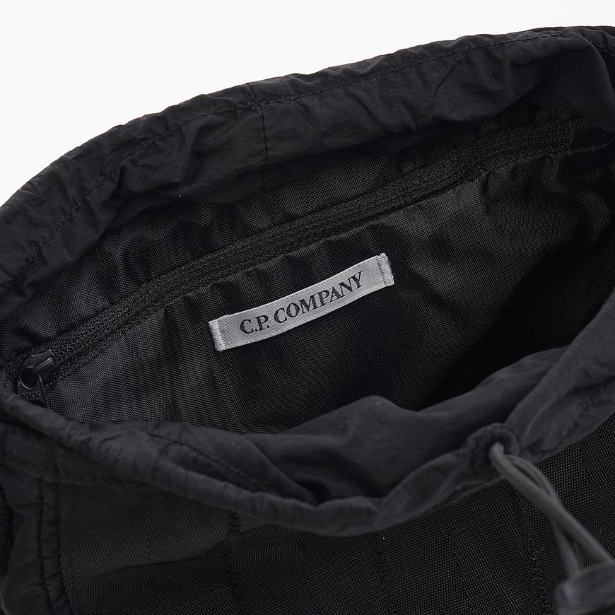 CP Company Paper Touch Shoulder Bag Black Crossbody for Men