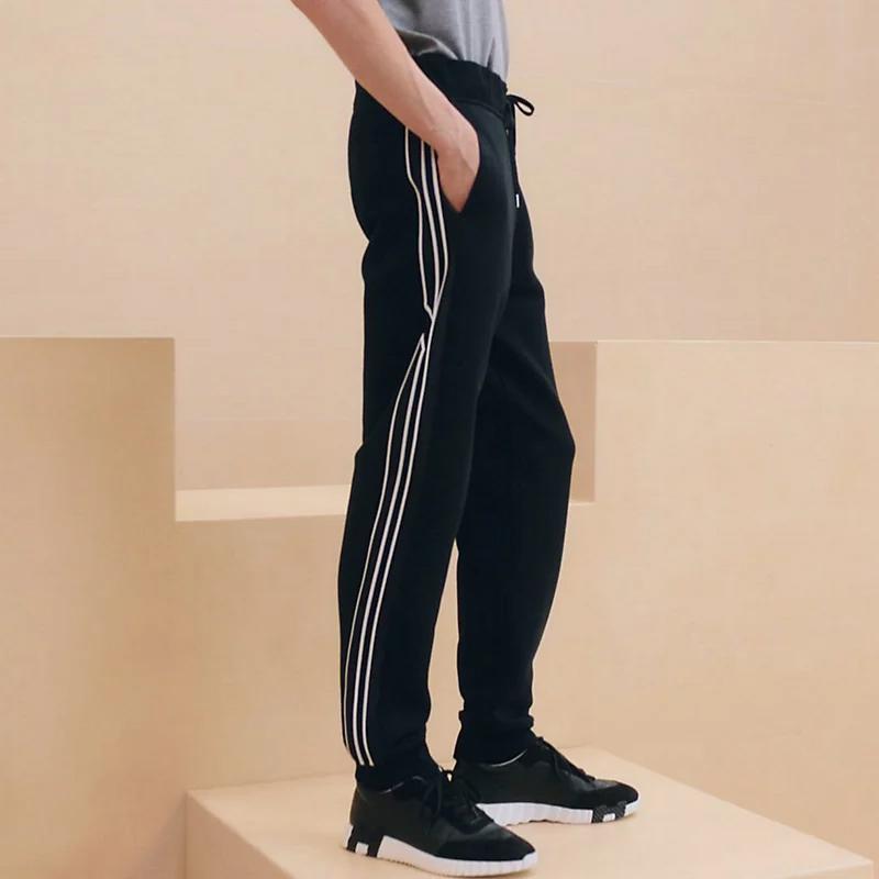 HERMES Cotton Crewneck Sweatshirt Black Unisex