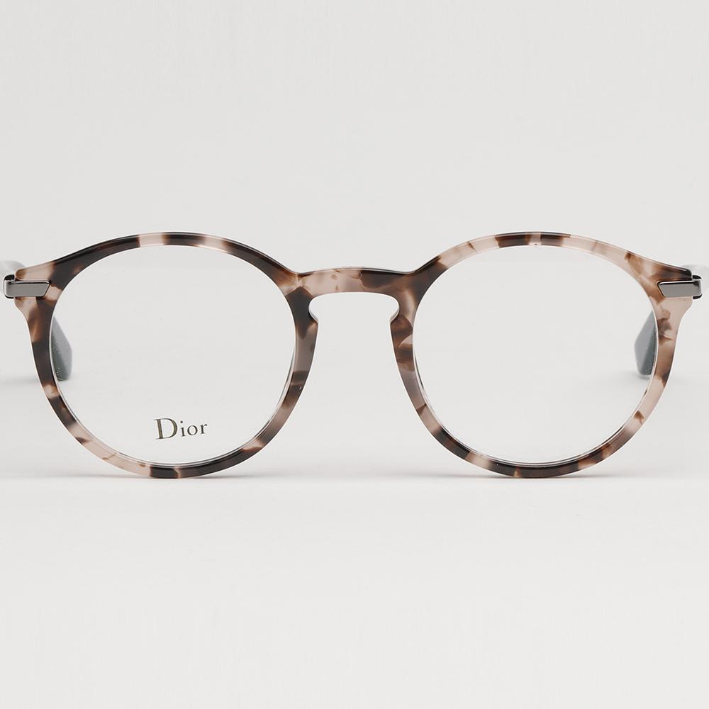 DIOR Round Acetate Eyeglass Frames Unisex Fashion DIORESSENCE5 0T4