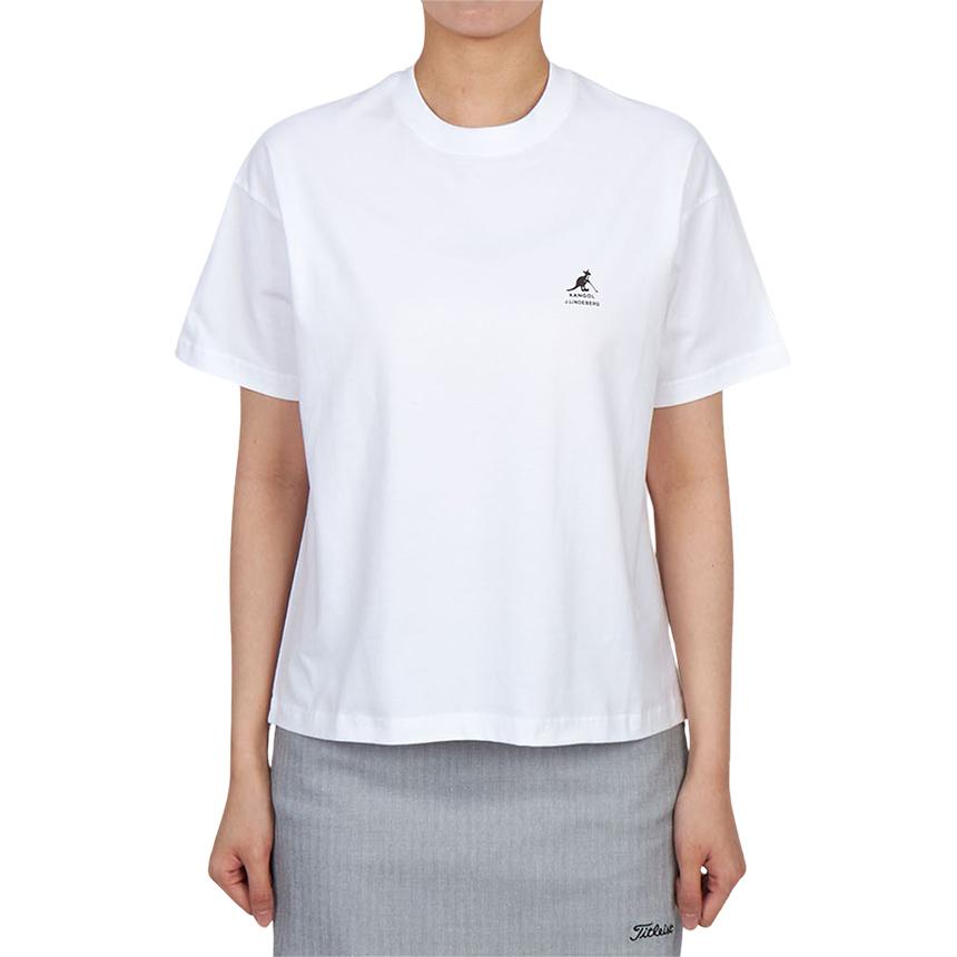 J LINDEBERG x KANGOL Women’s Golf Short Sleeve T-Shirt AWJT14202 0000