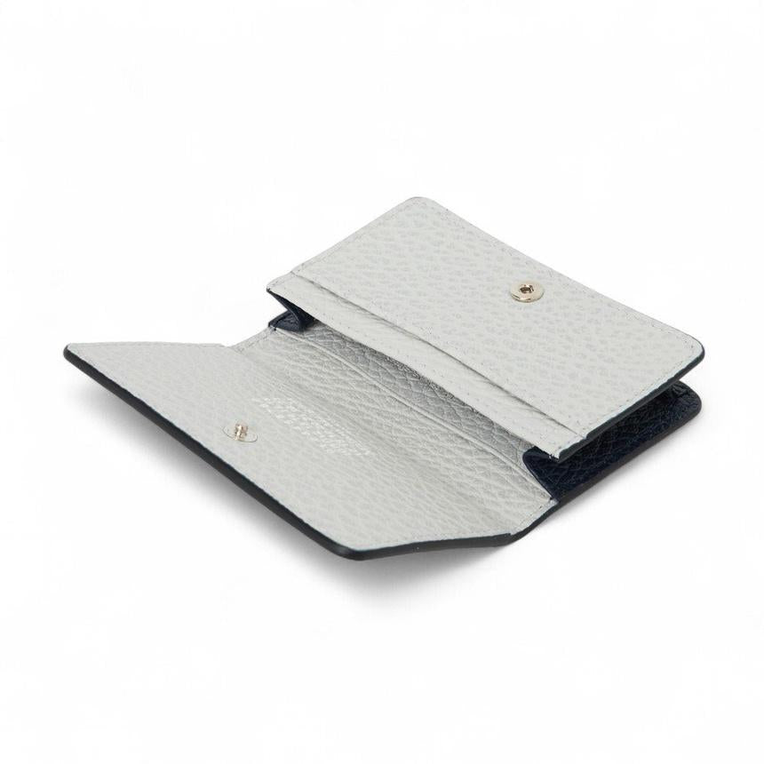 Maison Margiela Four-Stitch Leather Card Holder Unisex Black