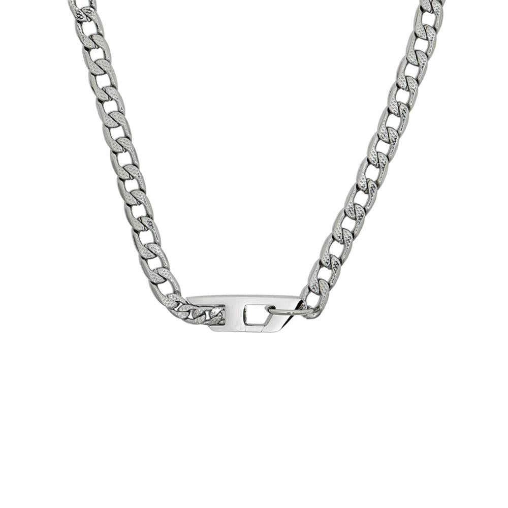 DIESEL Stainless Steel Men’s Necklace Pendant
