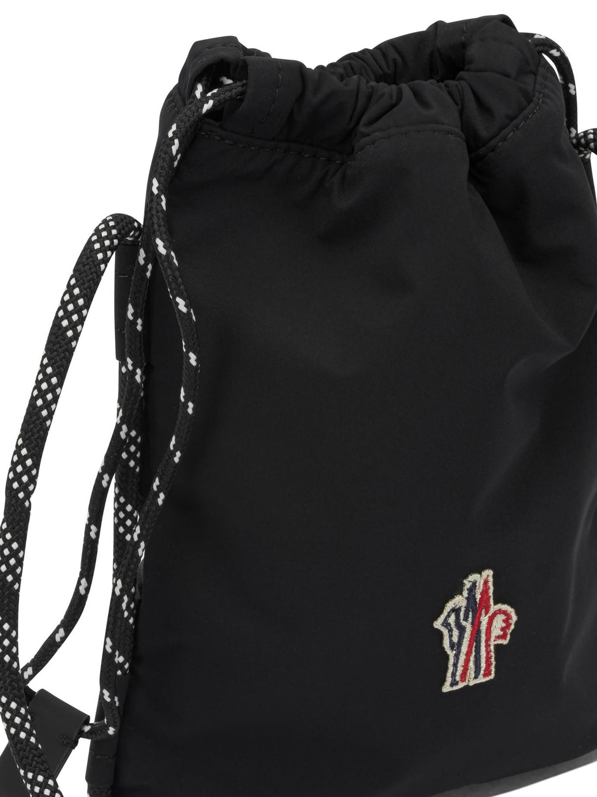 Moncler Black Nylon Mini Crossbody Bag