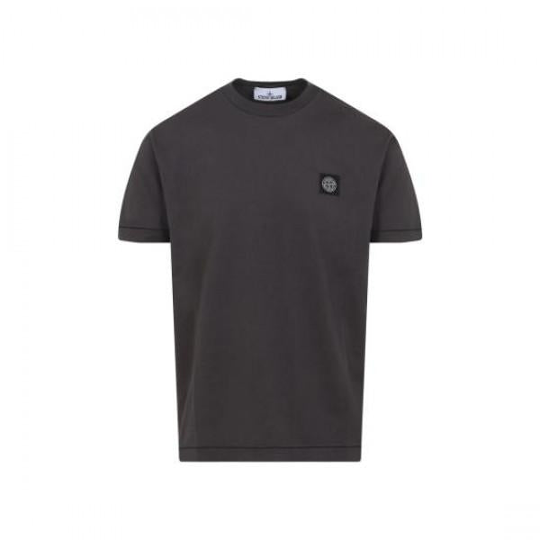 STONE ISLAND Cotton Jersey Short Sleeve T-Shirt Green Men