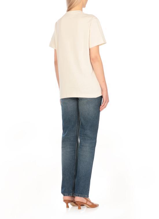 A.P.C. Putty Short Sleeve T-Shirt Women’s Cotton Top COHGSM26504 AAE