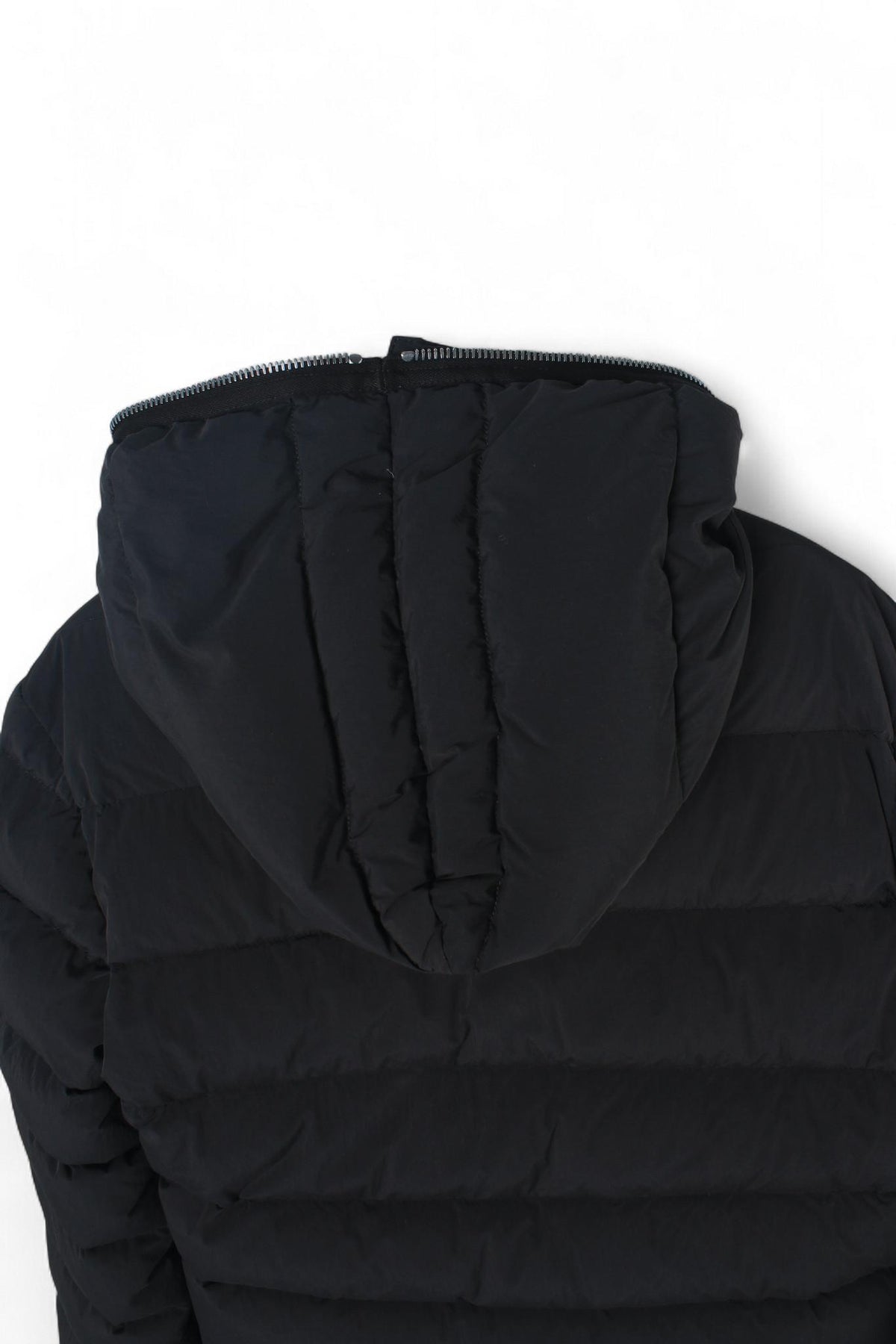 Rick Owens Gimp Goose Down Jacket Black Matte Nylon