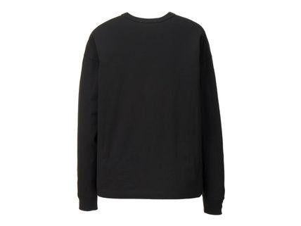 Onitsuka Tiger Long Sleeve Sweatshirt Top for Men 2183B543 001 BLACK DOM