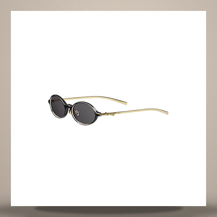 DIOR Black Oval DBOWR2F Sunglasses DBOWR2FXR 10A0