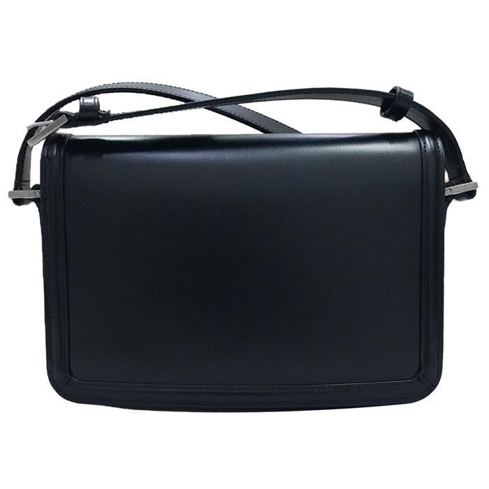 Saint Laurent Cassandra Medium Satchel Shoulder Bag Black Leather