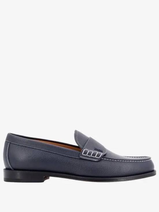 DIOR Leather Loafers Mens Black Classic Slip-On Shoes 3LO146YJK520