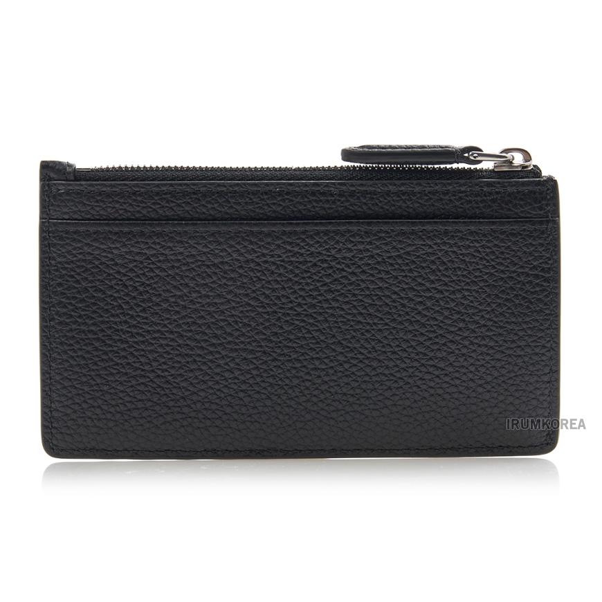 Mulberry Women’s Continental Zip Card Holder Black Leather Wallet