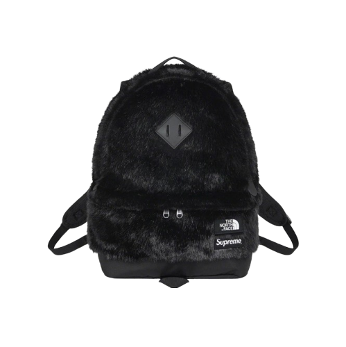 Supreme x The North Face Faux Fur Backpack Black Backpack