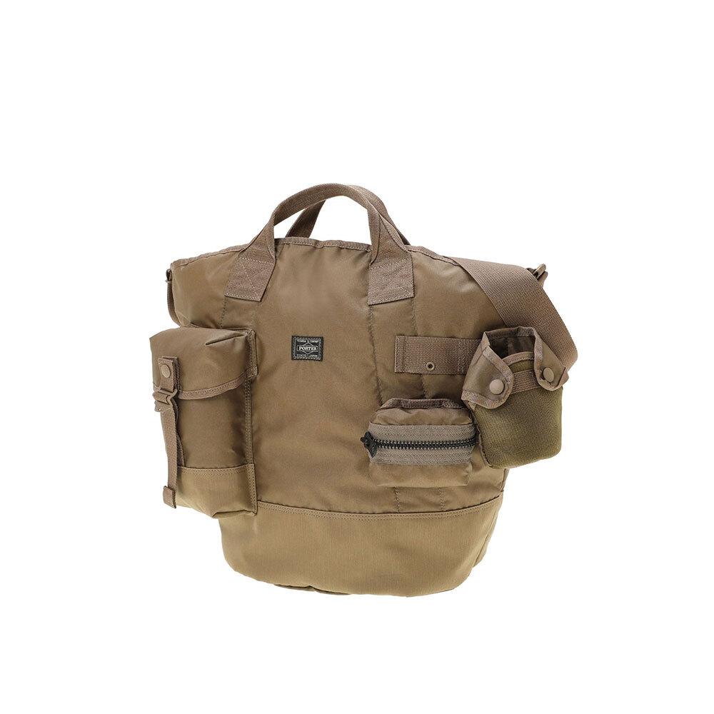 PORTER Two-Way Bucket Shoulder Tote Bag Black 502 05959